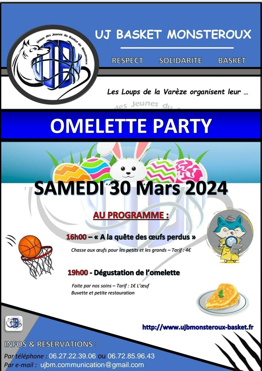 Chasse aux œufs / Omelette Party