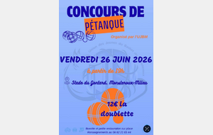Concours de pétanque